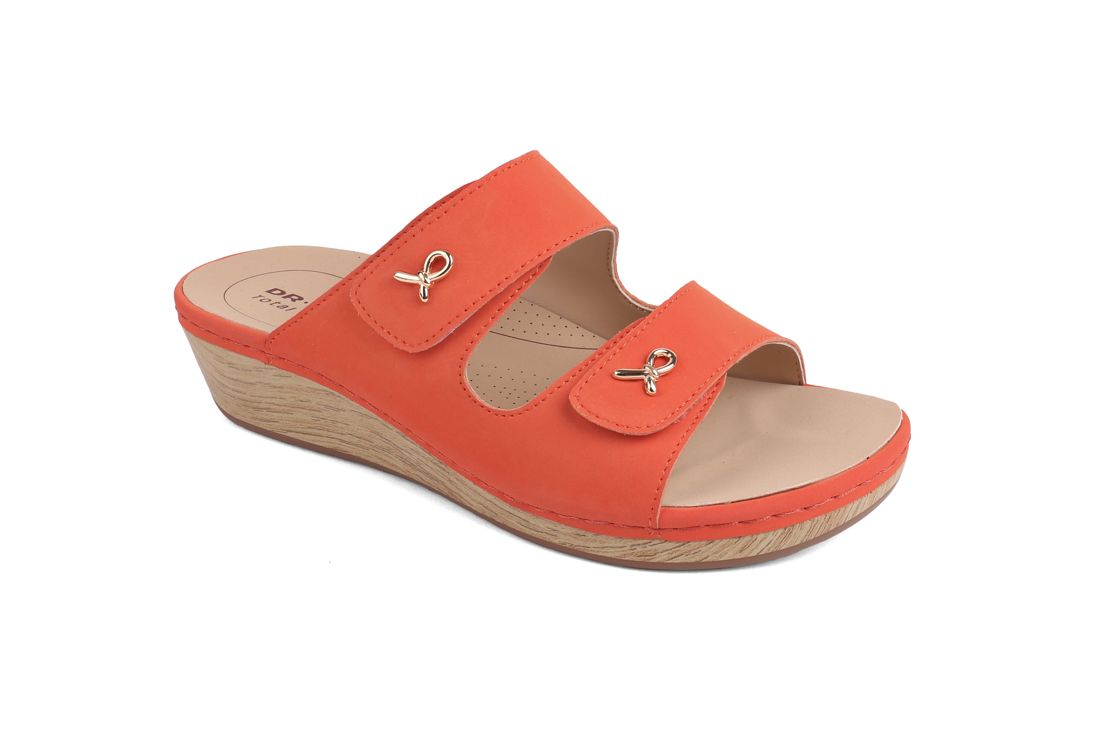 Red womens slides on sale sandals