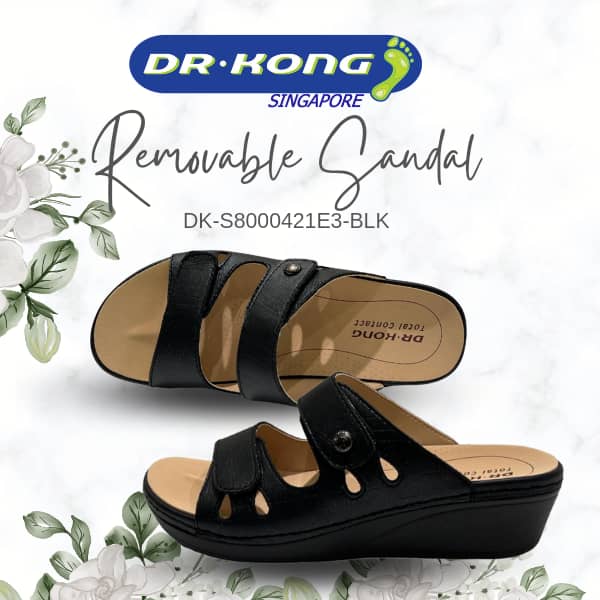 Vionic Amber Adjustable Womens Sandal with Orthaheel Technology