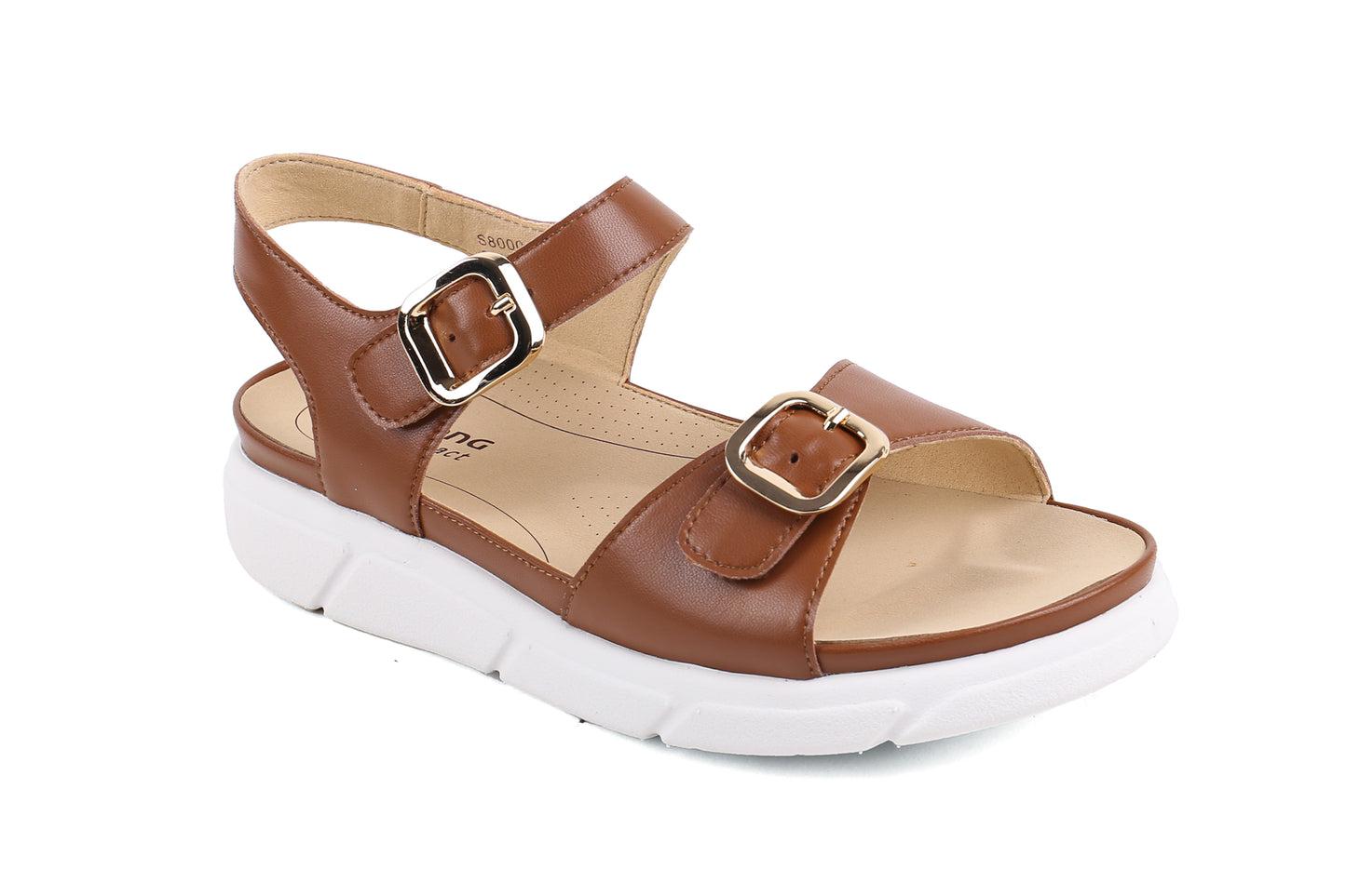 DR.KONG WOMEN REMOVABLE INSOLE SANDALS DK-S8000438-BRN(RP : $169)