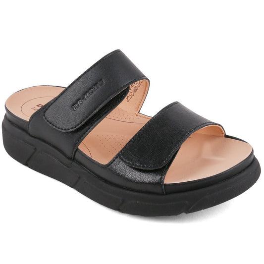 DR.KONG WOMEN REMOVABLE INSOLE SANDALS DK-S8000450-BLK(RP : $159)