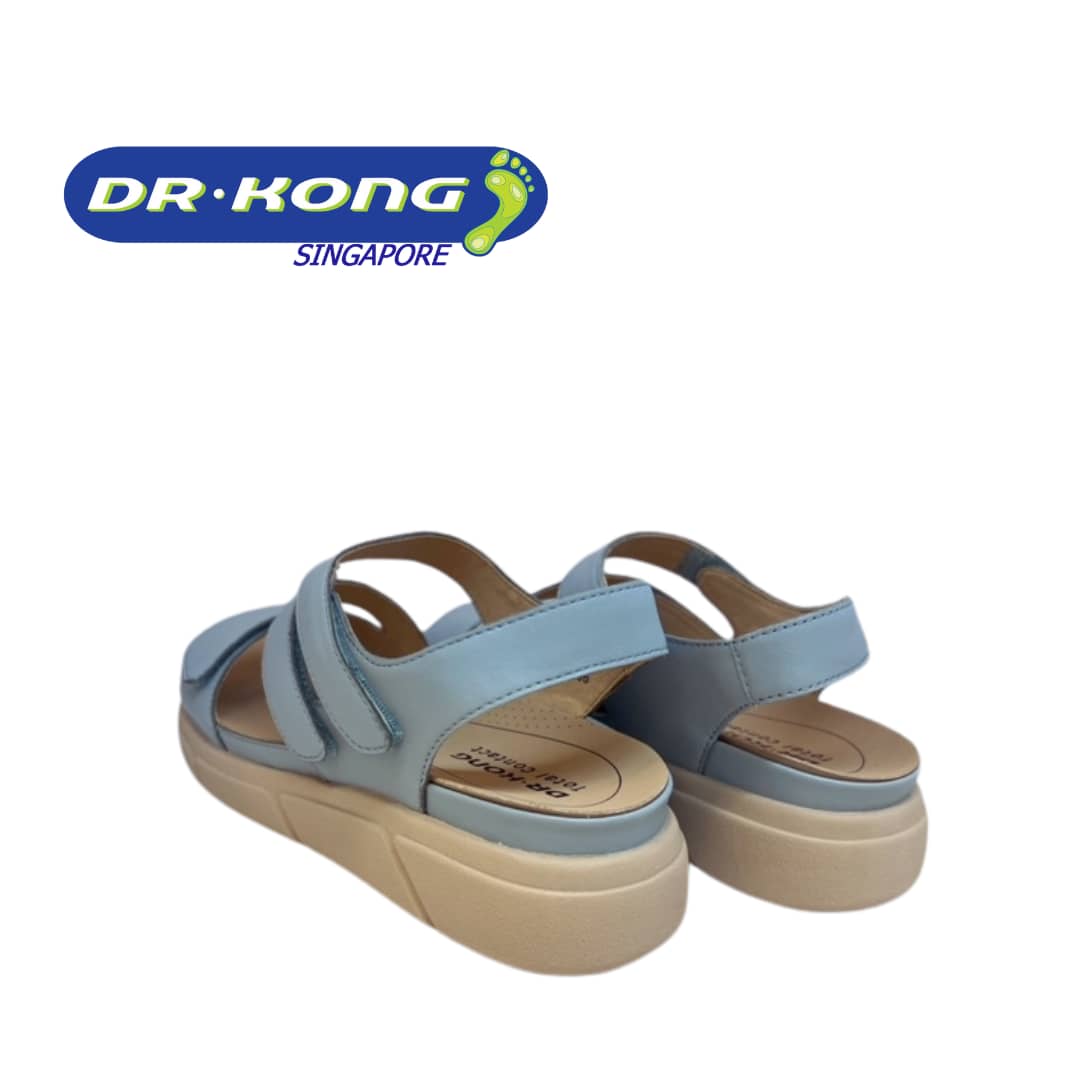 DR.KONG WOMEN REMOVABLE INSOLE SANDALS DK-S8000451-LBU(RP : $169)