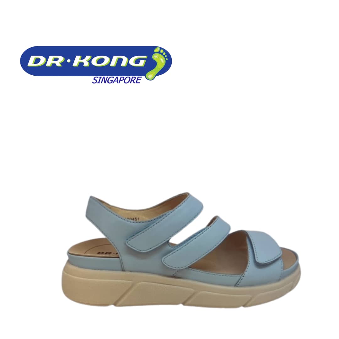 DR.KONG WOMEN REMOVABLE INSOLE SANDALS DK-S8000451-LBU(RP : $169)