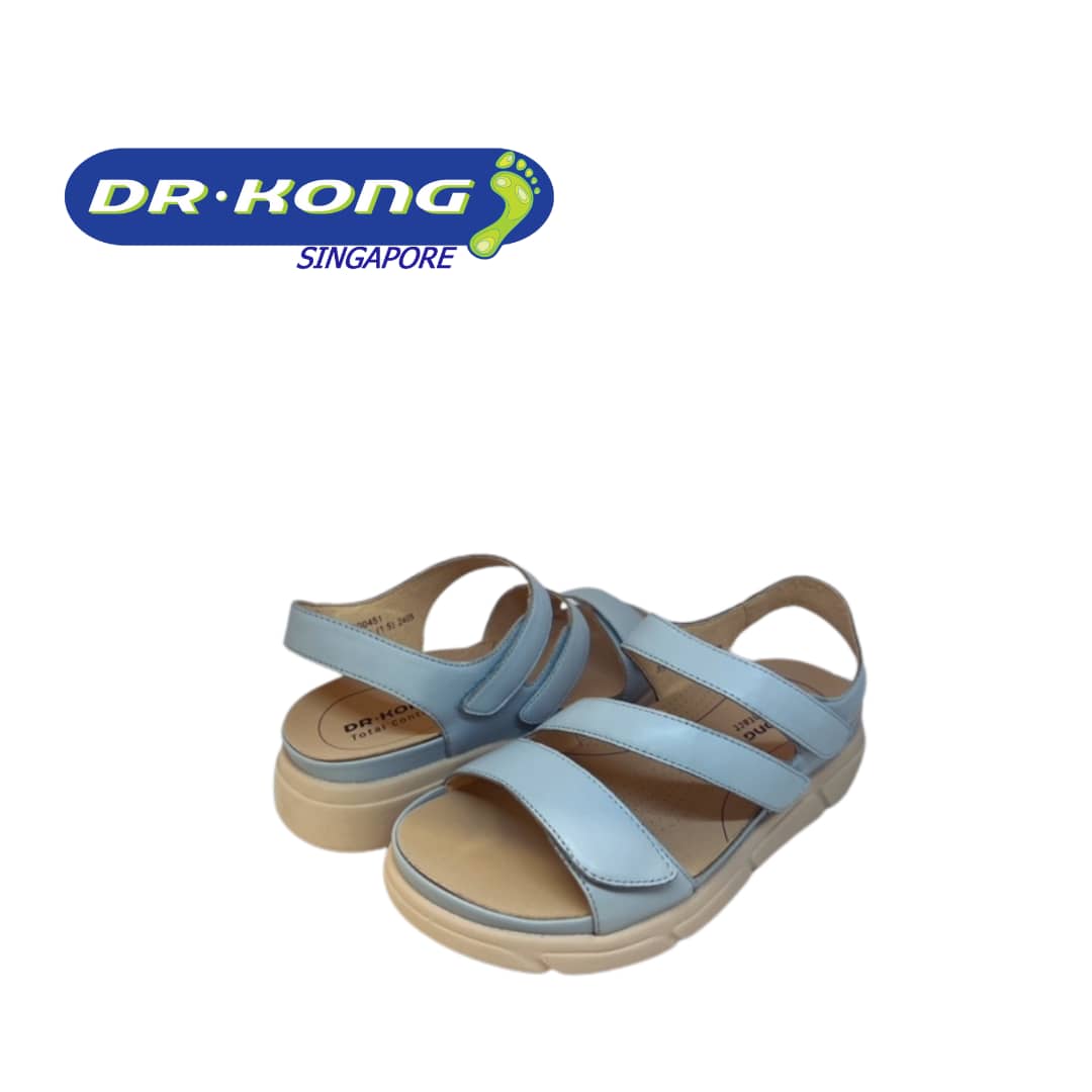 DR.KONG WOMEN REMOVABLE INSOLE SANDALS DK-S8000451-LBU(RP : $169)