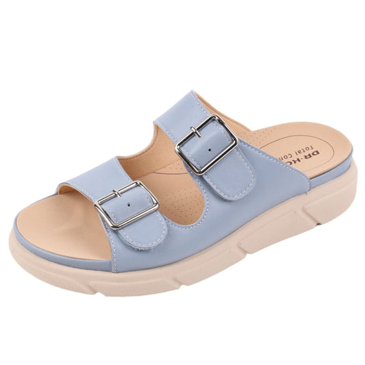 DR.KONG WOMEN REMOVABLE INSOLE SANDALS DK-S8000458-LBU(RP : $169)