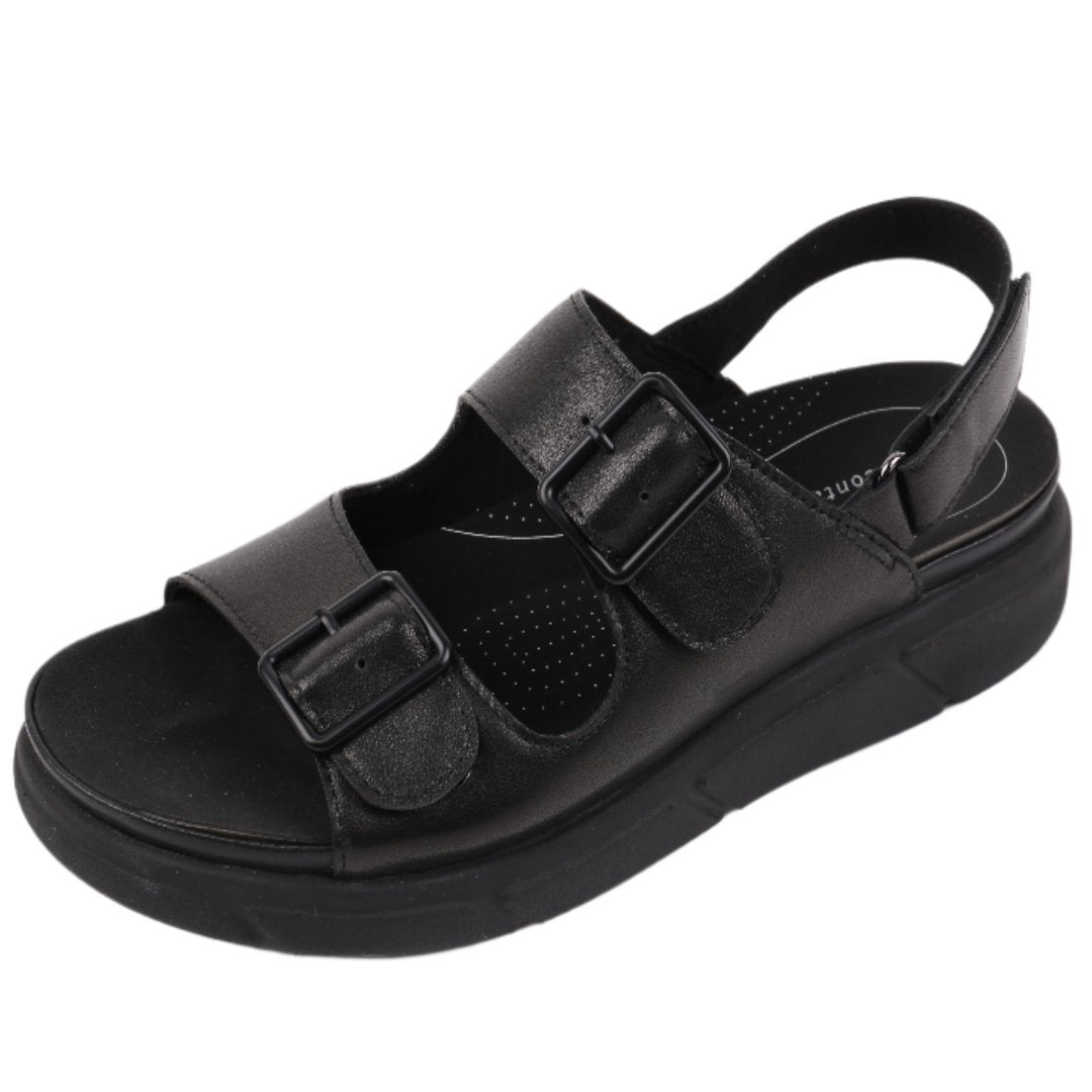 DR.KONG WOMEN REMOVABLE INSOLE SANDALS DK-S8000460-BLK(RP : $169)