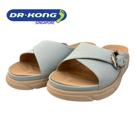 DR.KONG WOMEN REMOVABLE INSOLE SANDALS DK-S8000468E3-LBU(RP : $159)