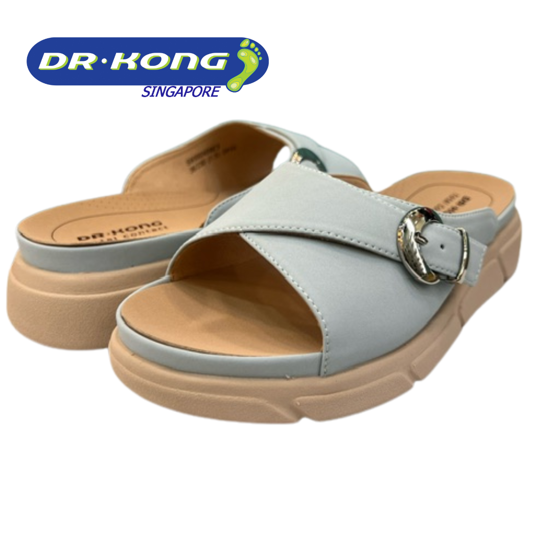 DR.KONG WOMEN REMOVABLE INSOLE SANDALS DK-S8000468E3-LBU(RP : $159)