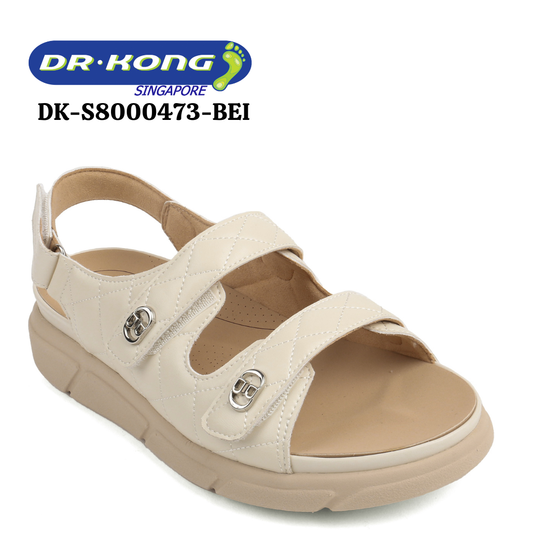 DR.KONG WOMEN REMOVABLE INSOLE DK SANDAL DK-S8000473-BEI(RP : $159)