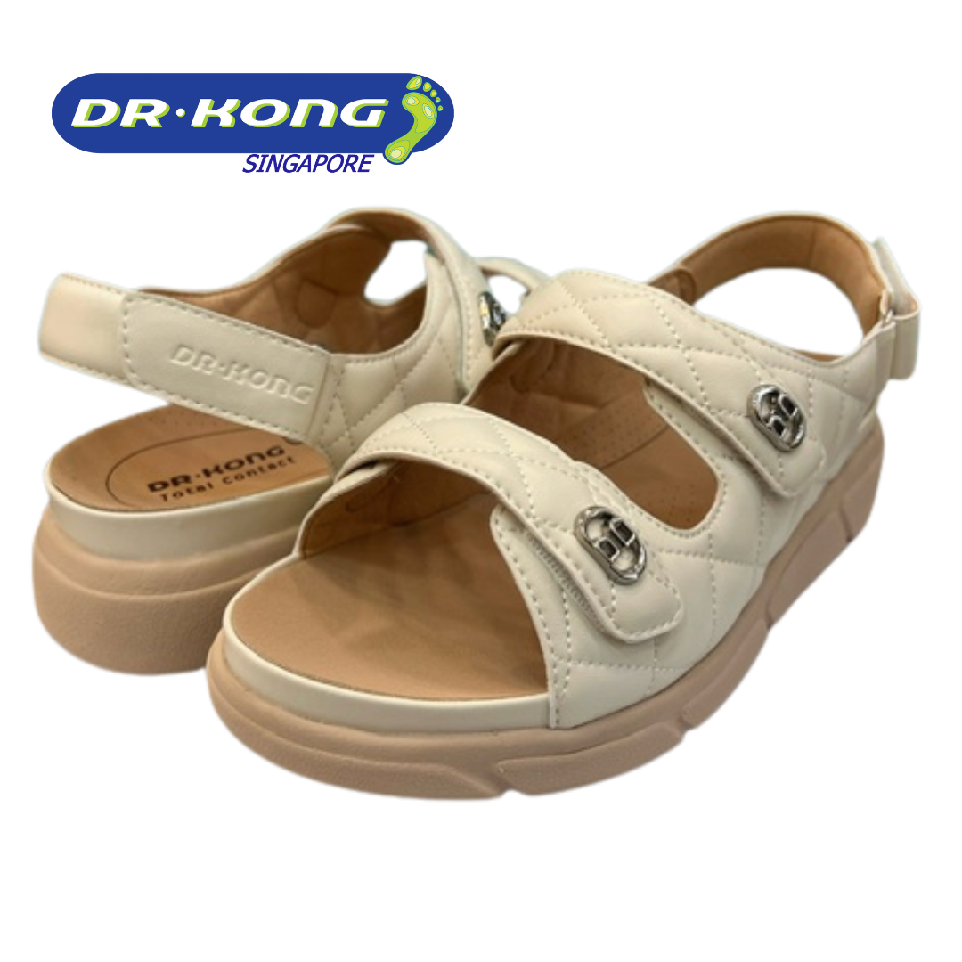 DR.KONG WOMEN REMOVABLE INSOLE DK SANDAL DK-S8000473-BEI(RP : $159)