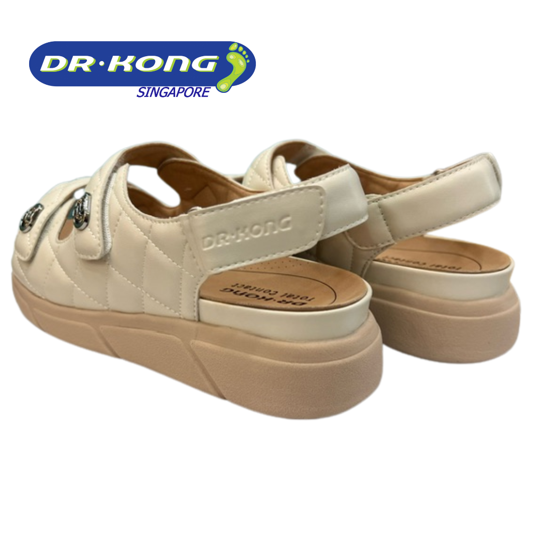 DR.KONG WOMEN REMOVABLE INSOLE DK SANDAL DK-S8000473-BEI(RP : $159)