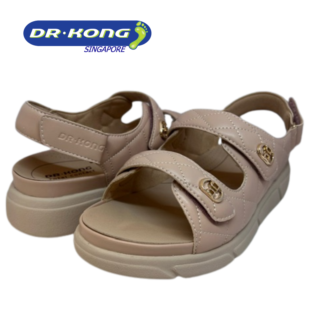 DR.KONG WOMEN REMOVABLE INSOLE DK SANDAL DK-S8000473-PIK(RP : $159)