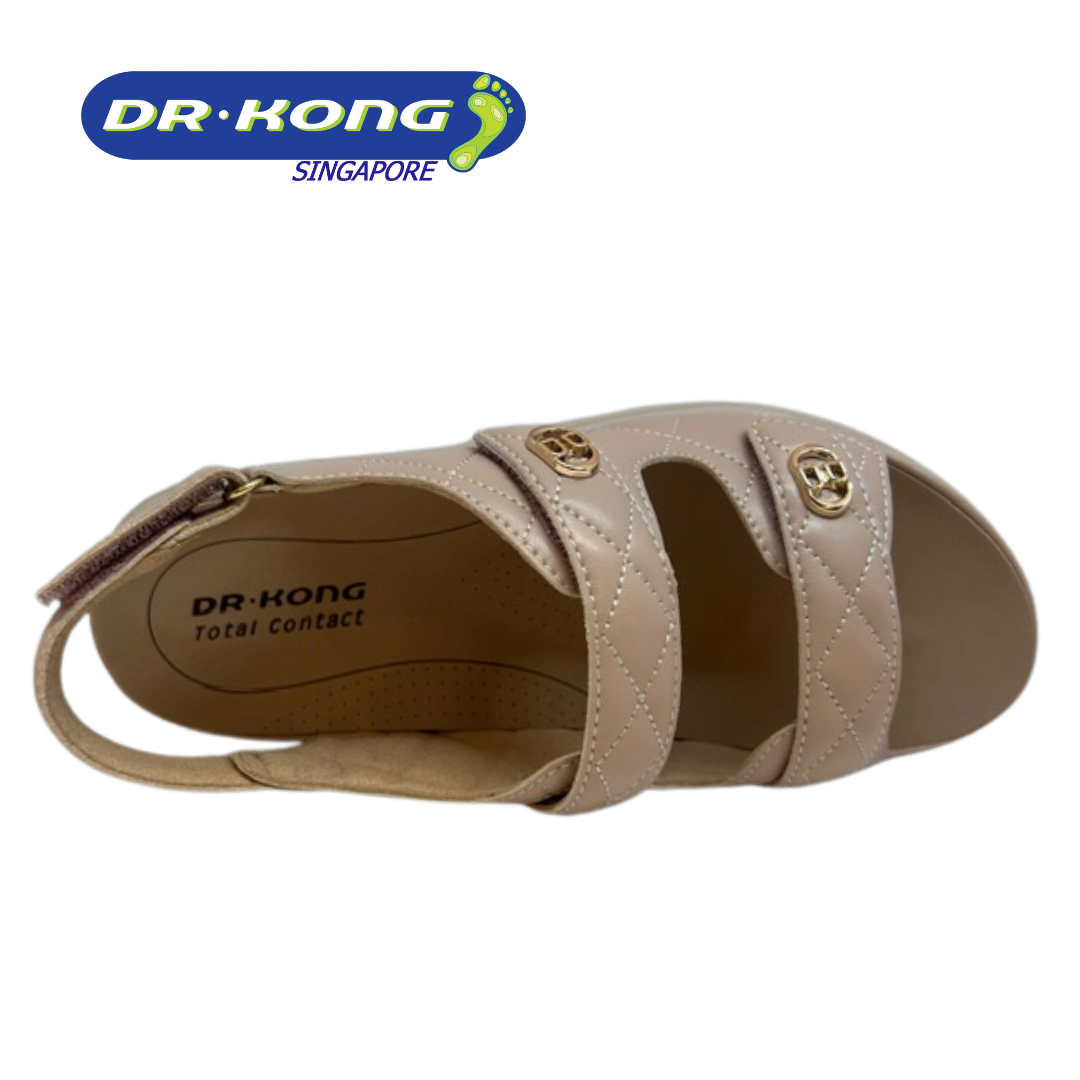 DR.KONG WOMEN REMOVABLE INSOLE DK SANDAL DK-S8000473-PIK(RP : $159)