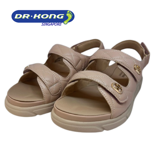 DR.KONG WOMEN REMOVABLE INSOLE DK SANDAL DK-S8000473-PIK(RP : $159)