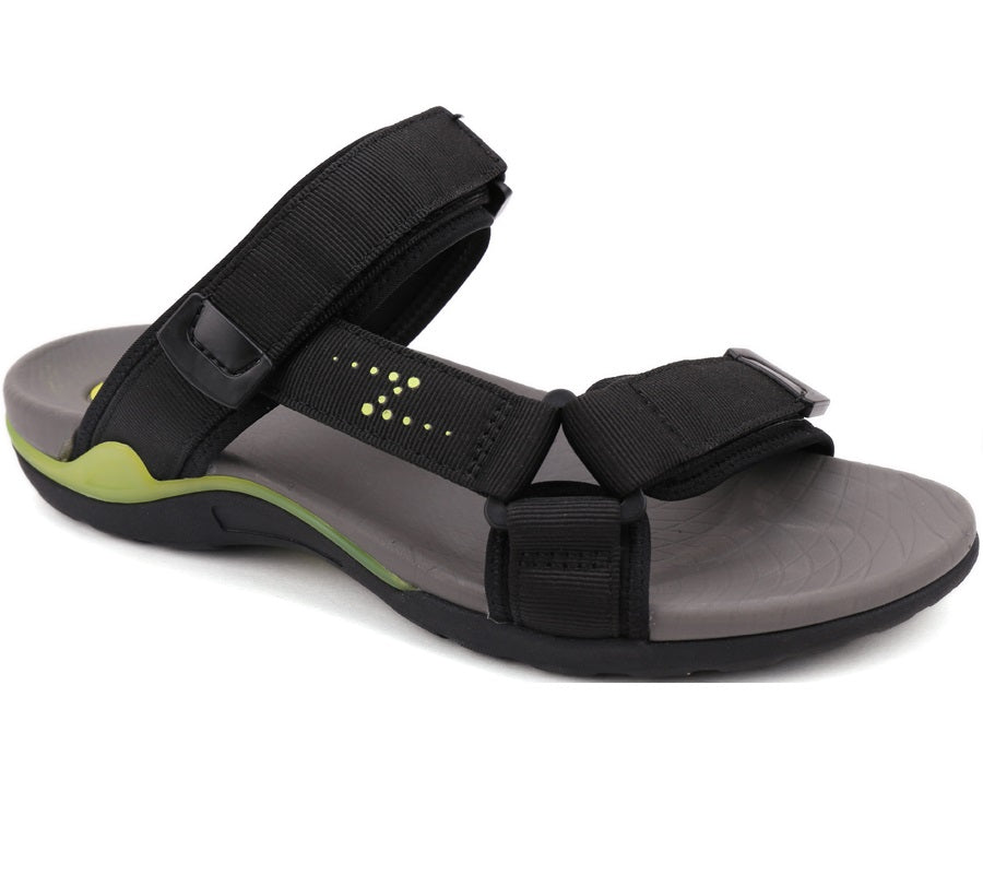 DR.KONG MEN'S TOTAL CONTACT SANDALS DK-S9000129-BLK(RP : $159)