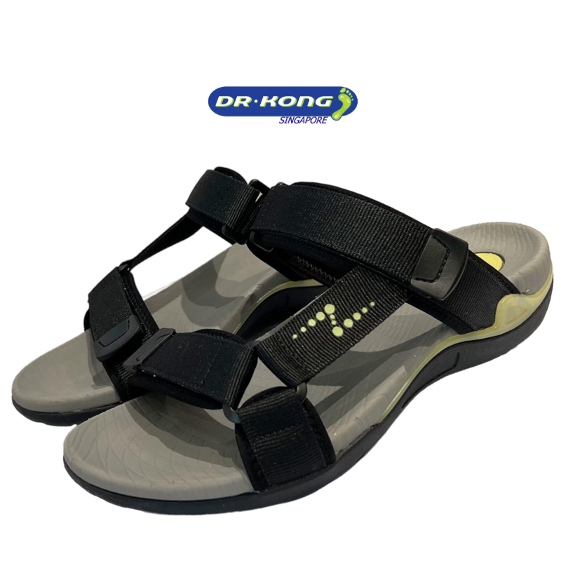 DR.KONG MEN'S TOTAL CONTACT SANDALS DK-S9000129-BLK(RP : $159)