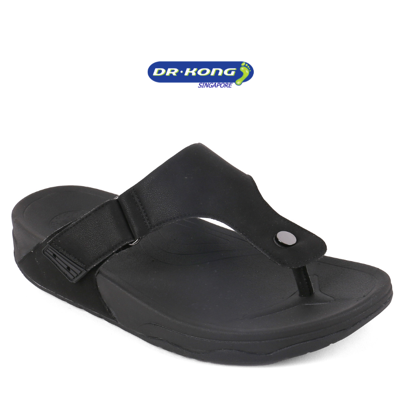 DR.KONG MEN'S TOTAL CONTACT SANDALS DK-S9000289-BLK(RP : $159)