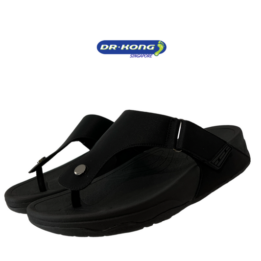 DR.KONG MEN'S TOTAL CONTACT SANDALS DK-S9000289-BLK(RP : $159)