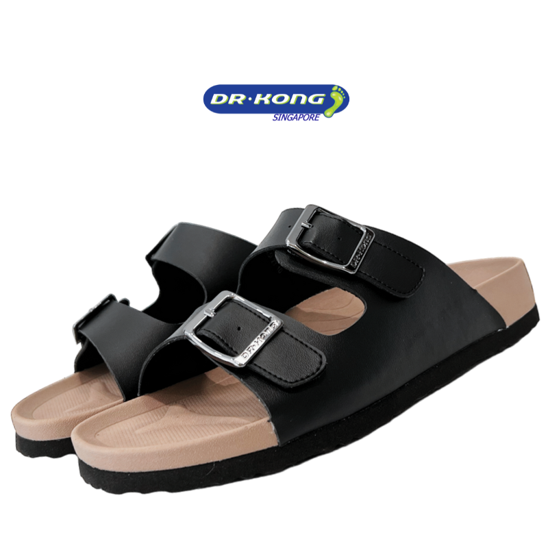 DR.KONG MEN'S TOTAL CONTACT SANDALS DK-S9000290-BLK(RP : $139)