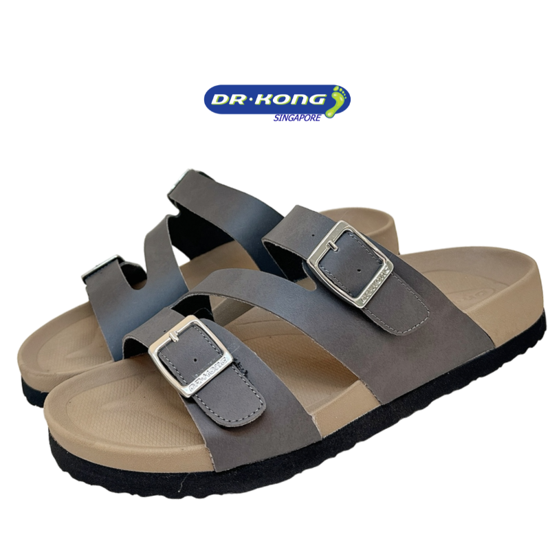 DR.KONG MEN'S TOTAL CONTACT SANDALS DK-S9000293-GRY(RP : $139)