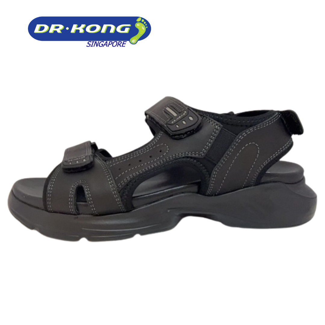 DR.KONG MEN'S TOTAL CONTACT SANDALS DK-S9000294-BLK