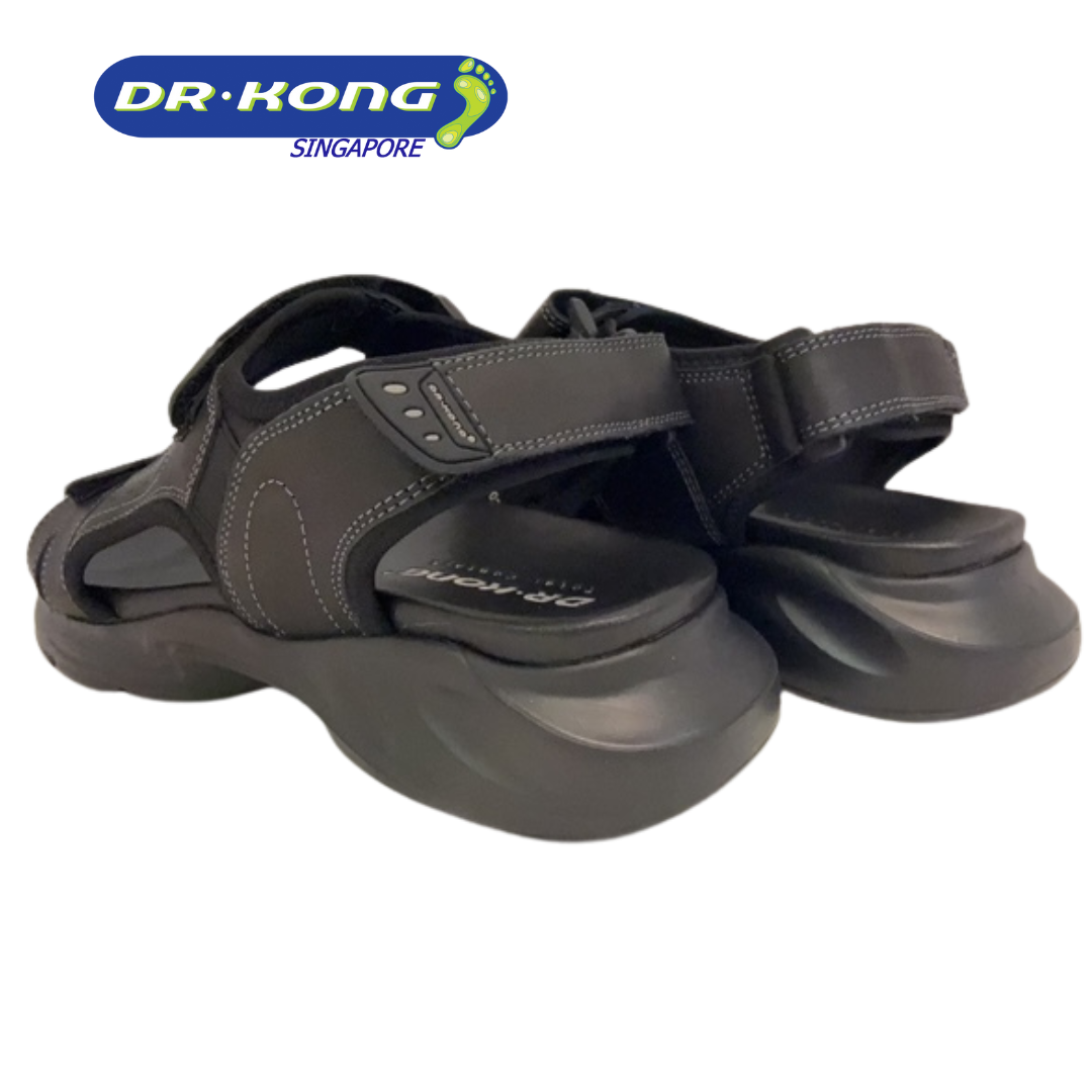 DR.KONG MEN'S TOTAL CONTACT SANDALS DK-S9000294-BLK