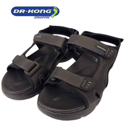 DR.KONG MEN'S TOTAL CONTACT SANDALS DK-S9000294-BLK