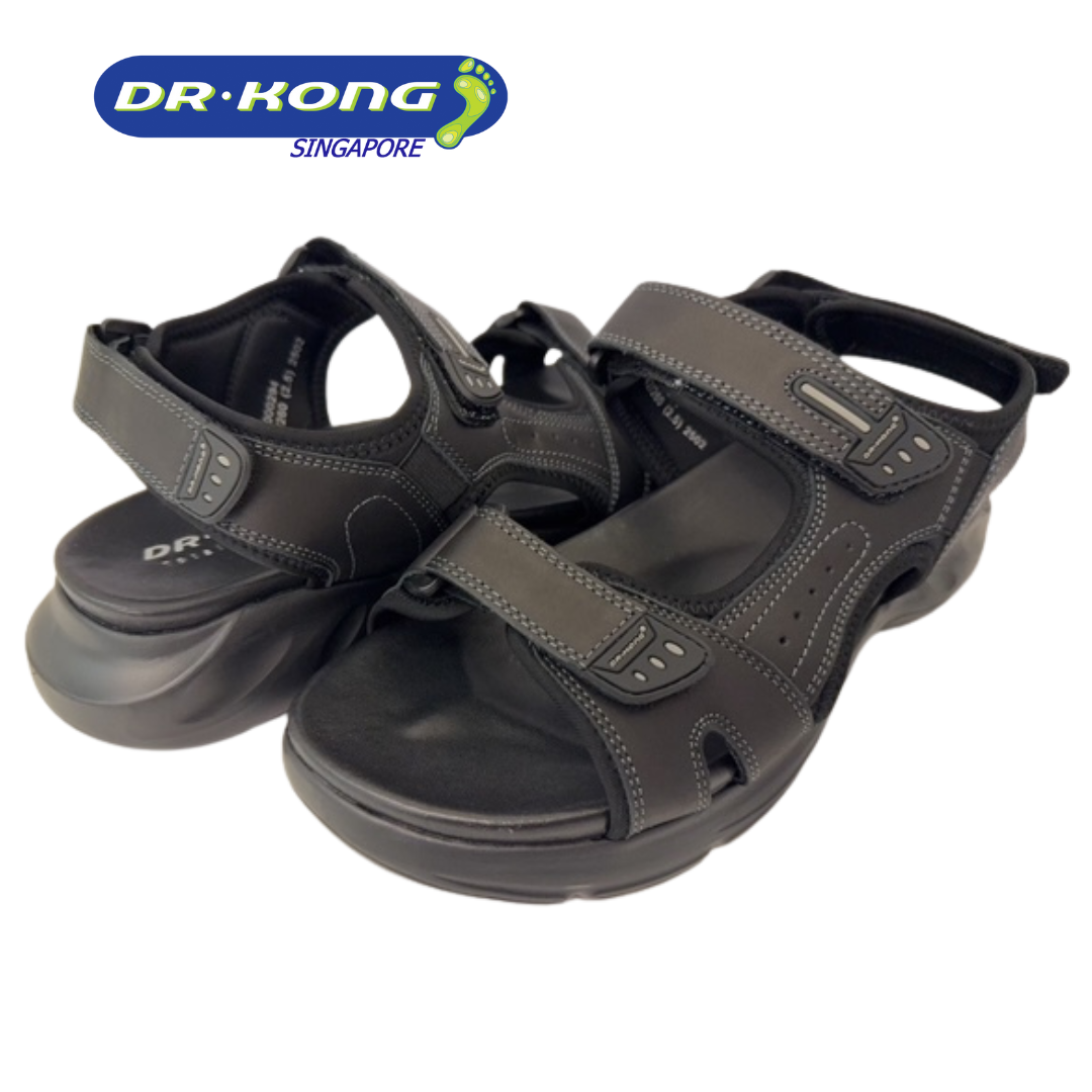 DR.KONG MEN'S TOTAL CONTACT SANDALS DK-S9000294-BLK