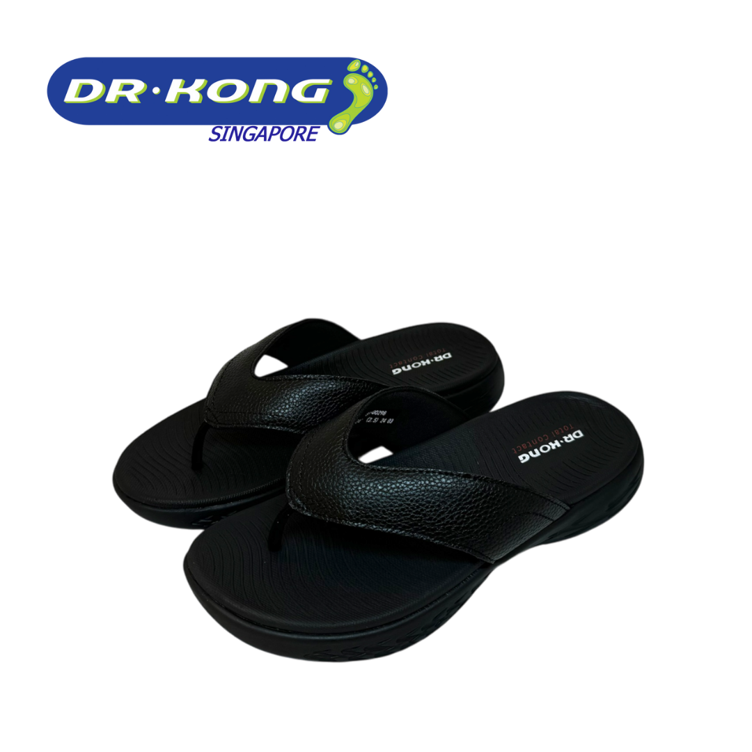 DR.KONG MEN'S TOTAL CONTACT SANDALS DK-S9000298-BLK(RP : $139)