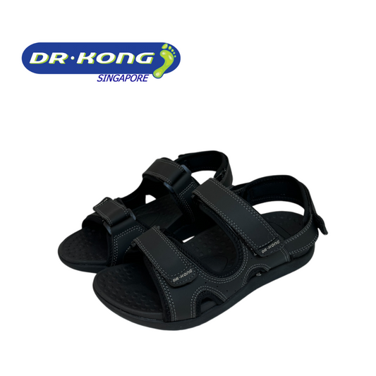 DR.KONG MEN'S TOTAL CONTACT SANDALS DK-S9000299-BLK(RP : $159)