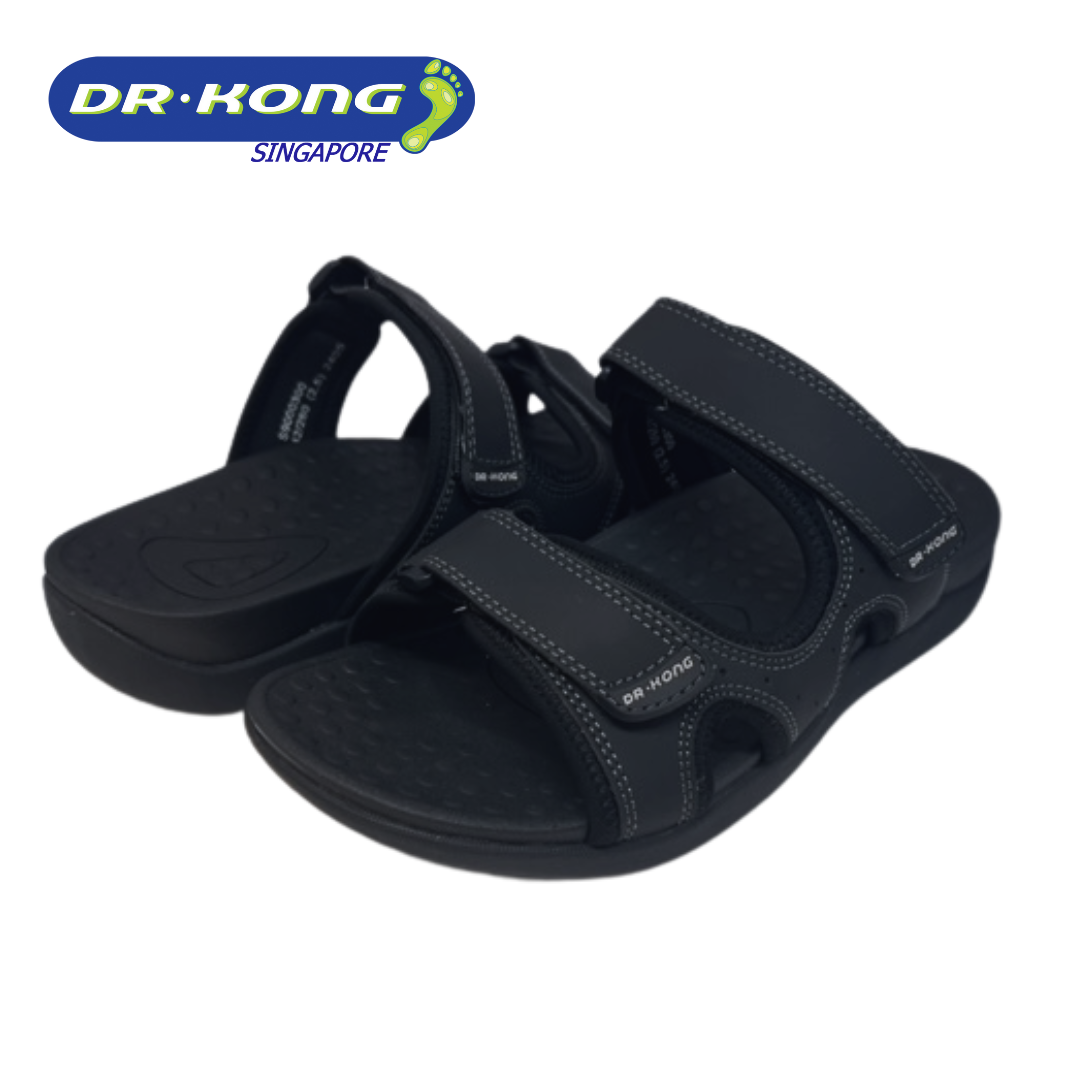 DR.KONG MEN'S TOTAL CONTACT SANDALS DK-S9000300-BLK