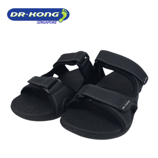 DR.KONG MEN'S TOTAL CONTACT SANDALS DK-S9000300-BLK