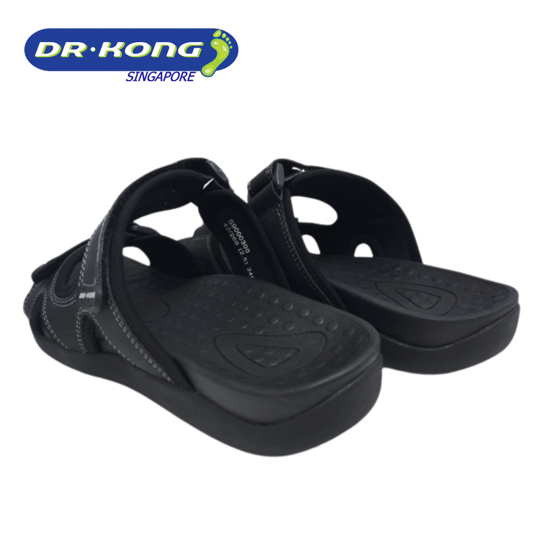 DR.KONG MEN'S TOTAL CONTACT SANDALS DK-S9000300-BLK