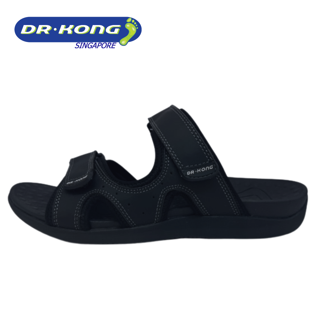 DR.KONG MEN'S TOTAL CONTACT SANDALS DK-S9000300-BLK