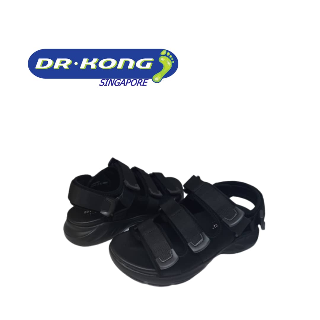 DR.KONG MEN'S TOTAL CONTACT SANDALS DK-S9000301-BLK(RP : $159)