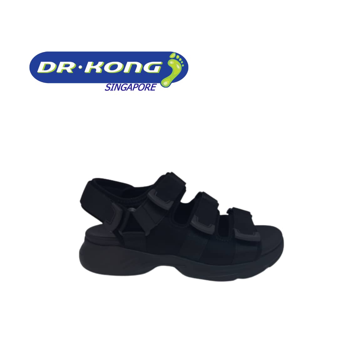 DR.KONG MEN'S TOTAL CONTACT SANDALS DK-S9000301-BLK(RP : $159)