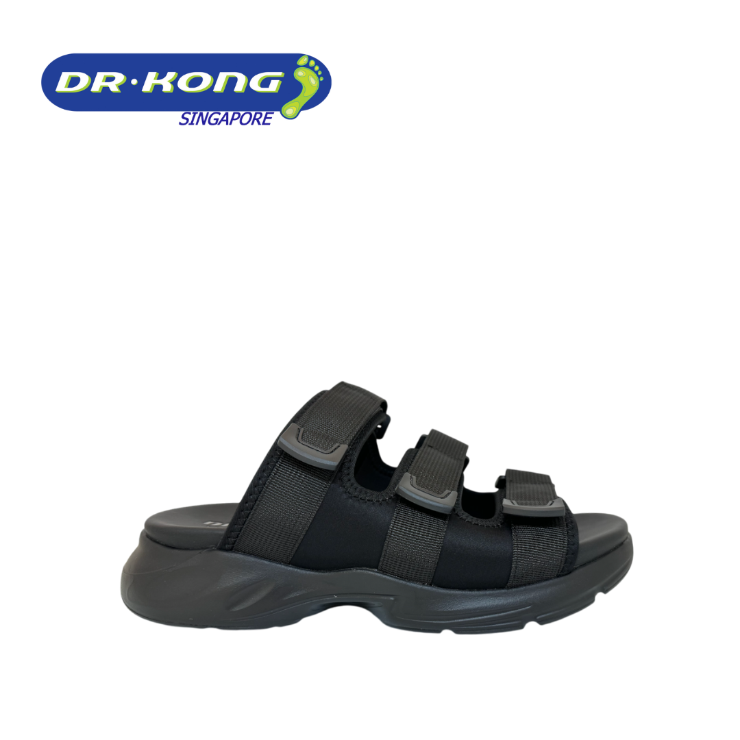 DR.KONG MEN'S TOTAL CONTACT SANDALS DK-S9000302-BLK(RP : $159)