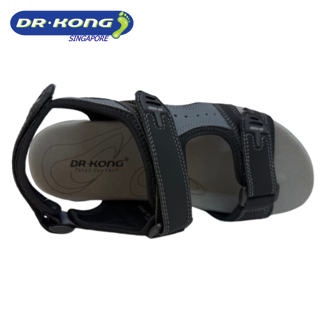 DR.KONG MEN'S TOTAL CONTACT SANDALS DK-S9000303-BLK(RP : $169)