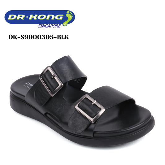 DR.KONG MEN'S TOTAL CONTACT SANDALS DK-S9000305-BLK(RP : $169)