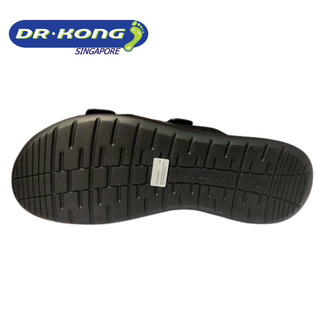 DR.KONG MEN'S TOTAL CONTACT SANDALS DK-S9000305-BLK(RP : $169)