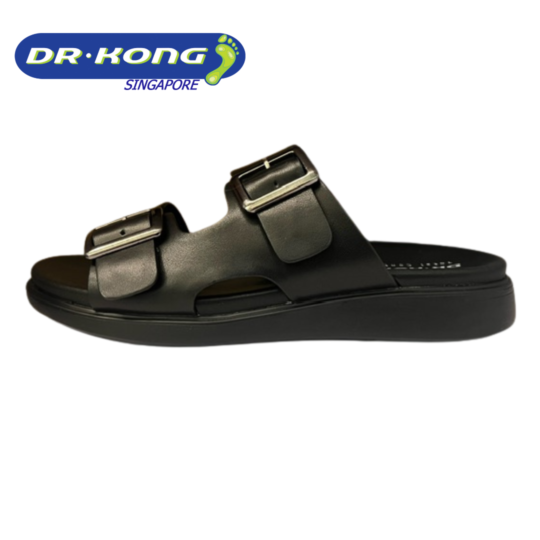 DR.KONG MEN'S TOTAL CONTACT SANDALS DK-S9000305-BLK(RP : $169)