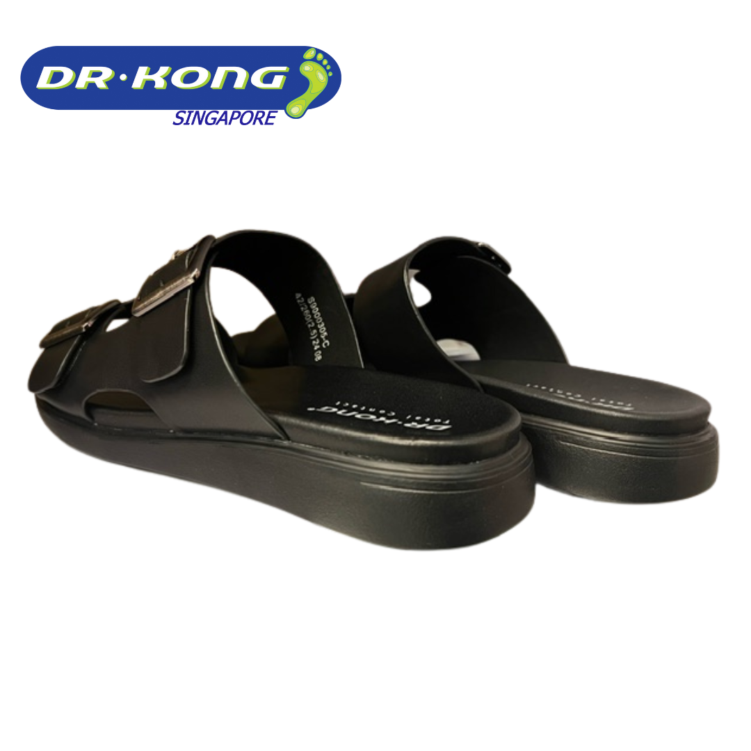 DR.KONG MEN'S TOTAL CONTACT SANDALS DK-S9000305-BLK(RP : $169)