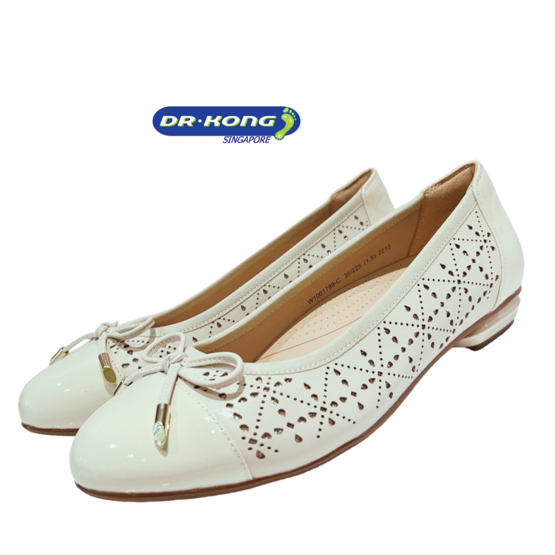 DR.KONG WOMEN COMFORT FLAT SHOES DK-W1001799-BEI(RP : $189)