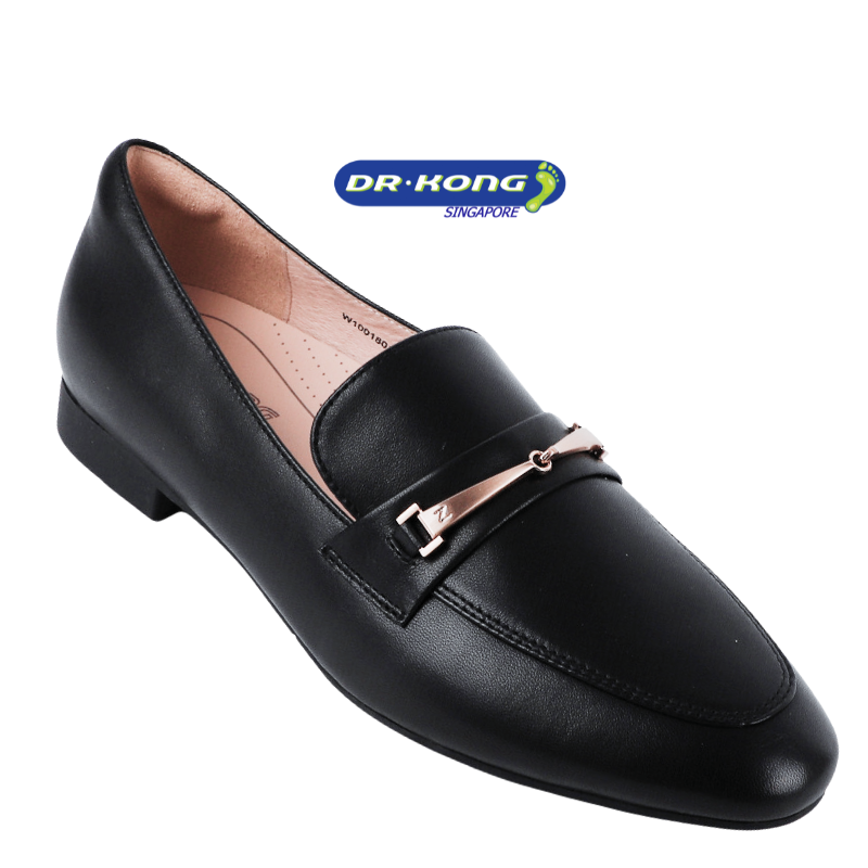 DR.KONG WOMEN COMFORT FLAT SHOES DK-W1001801-BLK(RP : $189)