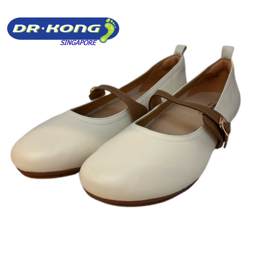 DR.KONG WOMEN COMFORT FLAT SHOES DK-W1001840-BEI(RP : $179)