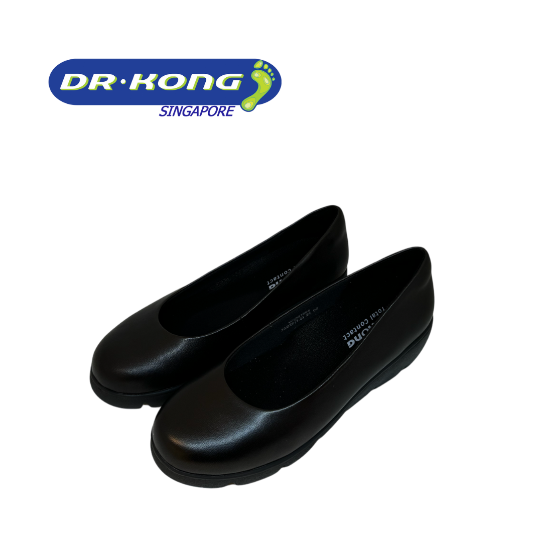 DR.KONG WOMEN COMFORT FLAT SHOES DK-W1001854-BLK(RP : $169)