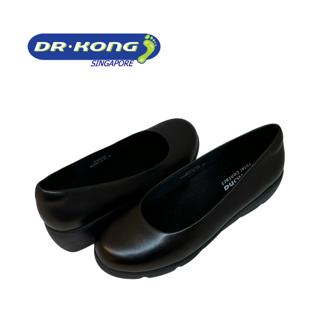 DR.KONG WOMEN COMFORT FLAT SHOES DK-W1001854-BLK(RP : $169)