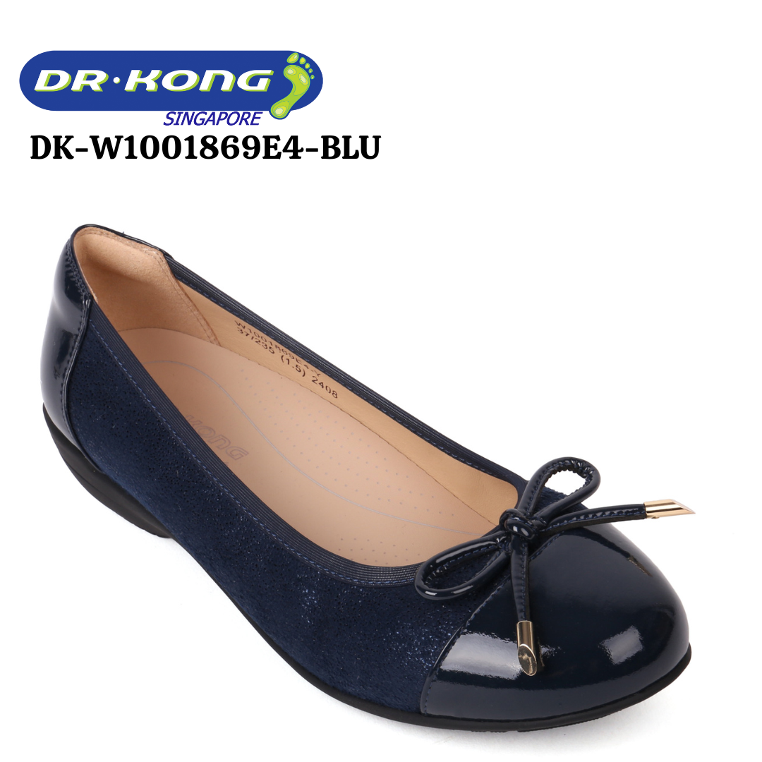 DR.KONG WOMEN COMFORT FLAT SHOES DK-W1001869E4-BLU(RP : $179)