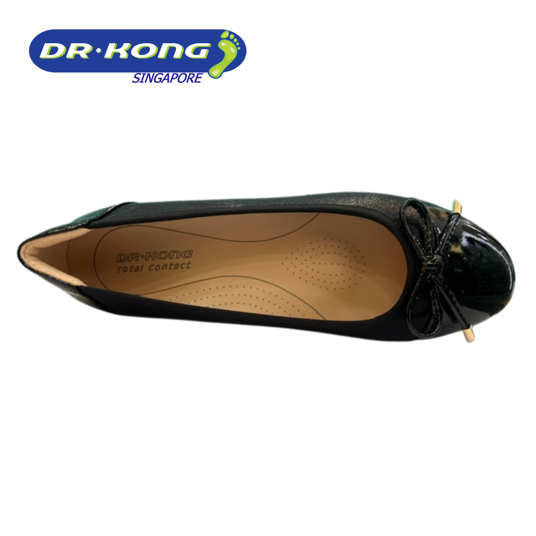 DR.KONG WOMEN COMFORT FLAT SHOES DK-W1001869E4-BLK(RP : $179)