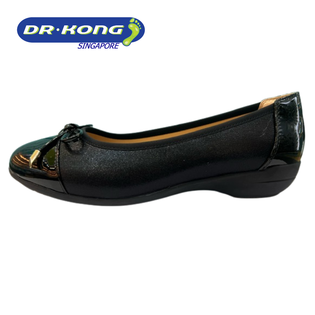 DR.KONG WOMEN COMFORT FLAT SHOES DK-W1001869E4-BLK(RP : $179)