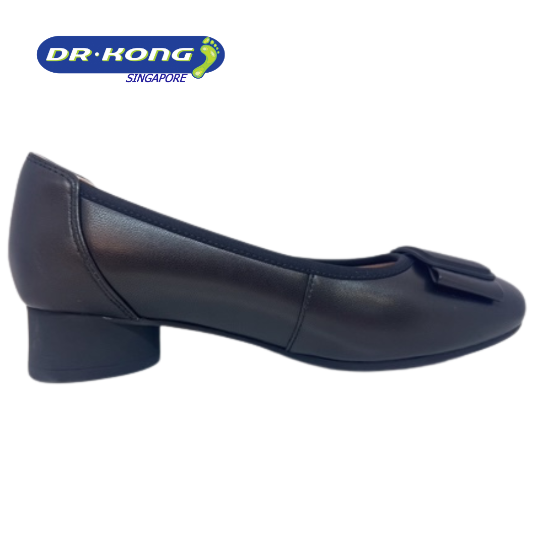 DR.KONG WOMEN COMFORT HEEL SHOES DK-W3001225-BLK